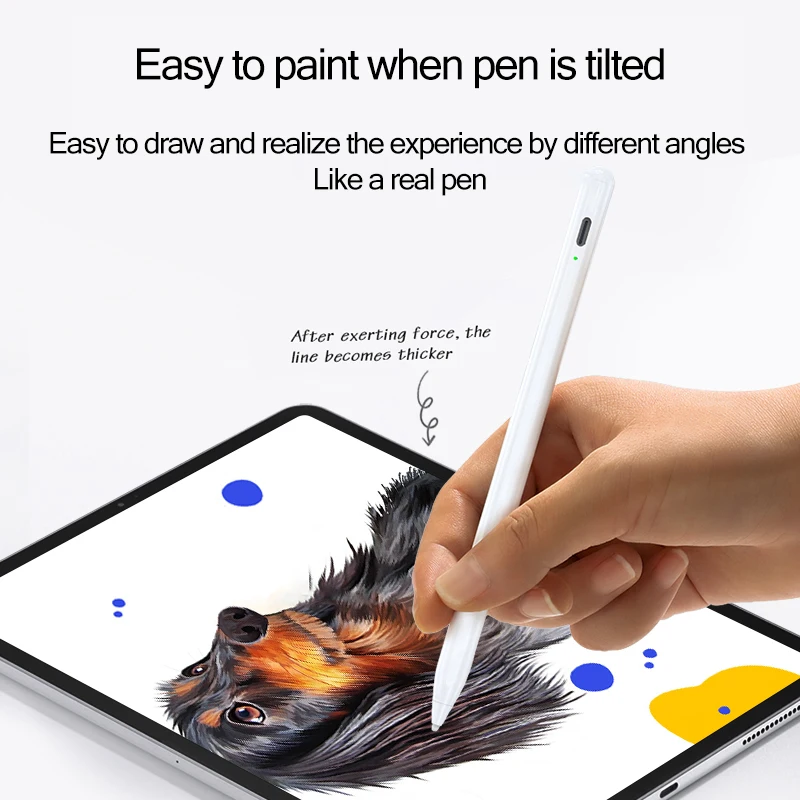 
Japanese must buy! Amazon hot products high quality tablet active capacitive stylus pen Palm rejection Anti-fingerprint for ipad 