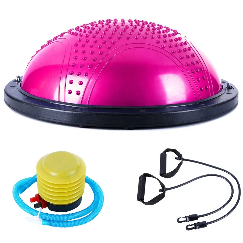 Wholesale Half-Balance Yoga Exercise Hemisphere Ball Bo-Su Ball with Air Pump