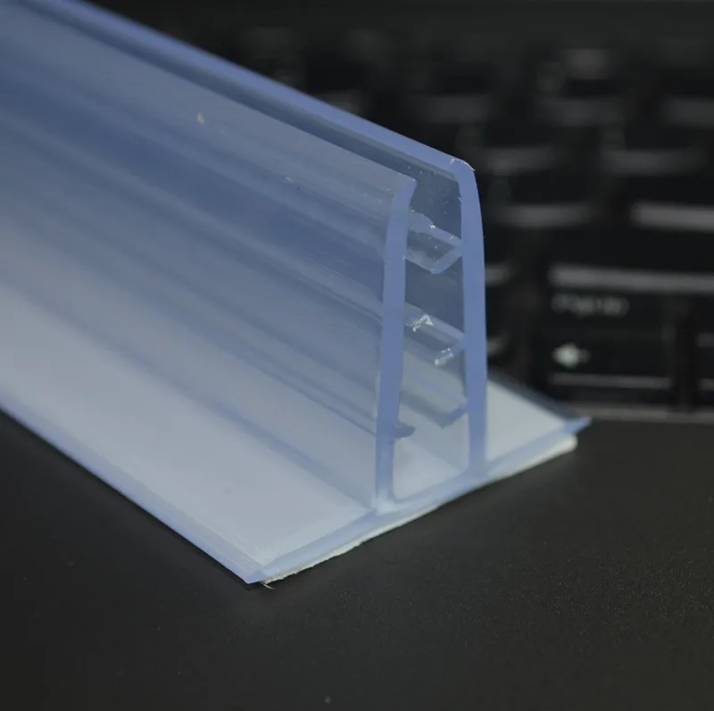 plastic pvc extrusion T shape fast-frip for supermarket shelf