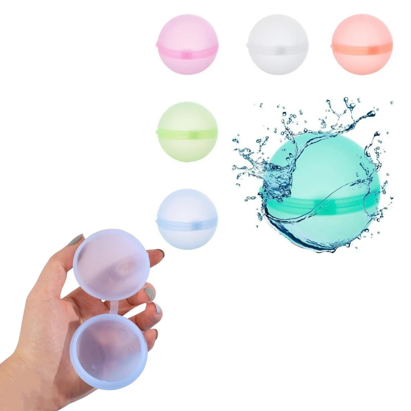 Hot Sale Summer Fun Quick Fill Squeezable Silicone Water Ball Water Bomb Balloons For Kids Water Fight