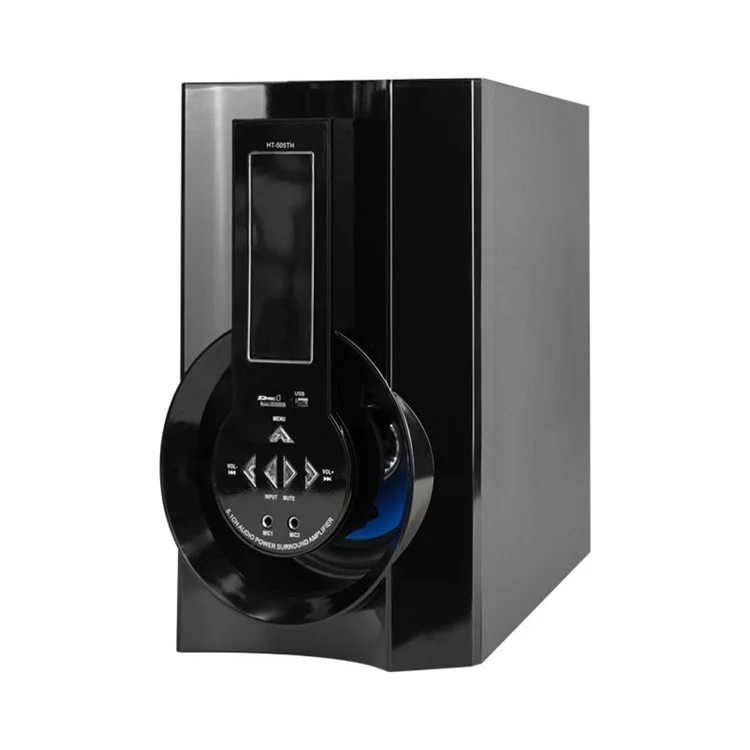Hot sale 5.1 surround sound woofer speaker hifi music home theater system with usb sd card fm radio