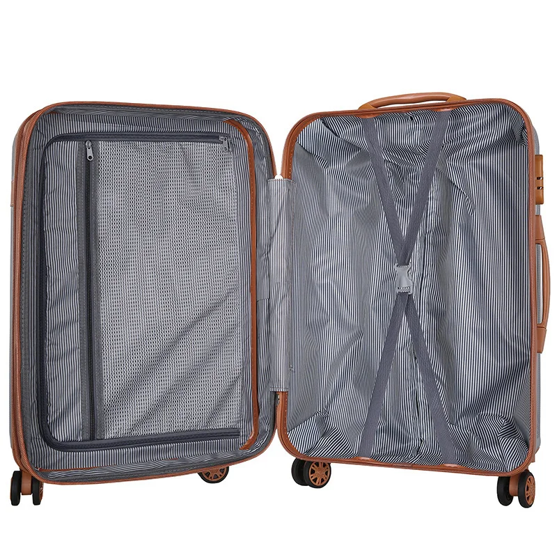 Designer Luggage Set Luxury Suitcase Traveling Suitcase Set 3 piece bag with spinner lightweight Abs Suitcases luggage sets