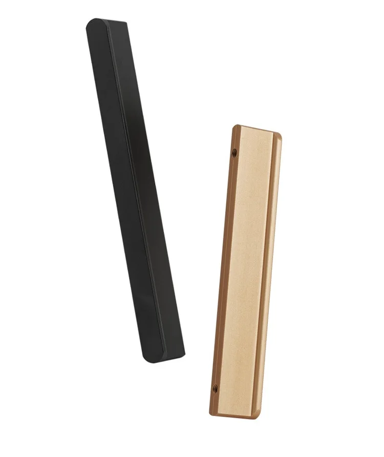 2024 AKADA High Quality Expensive Aluminum Door Wardrobe Pull Furniture Drawer Cupboard Gold Chrome Cabinets Handles