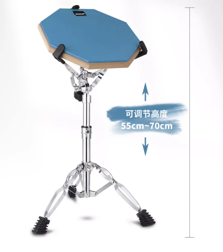 Factory new arrival customized dumb drum in Small Voice Red Mute Rubbers Drums Percussion with stand