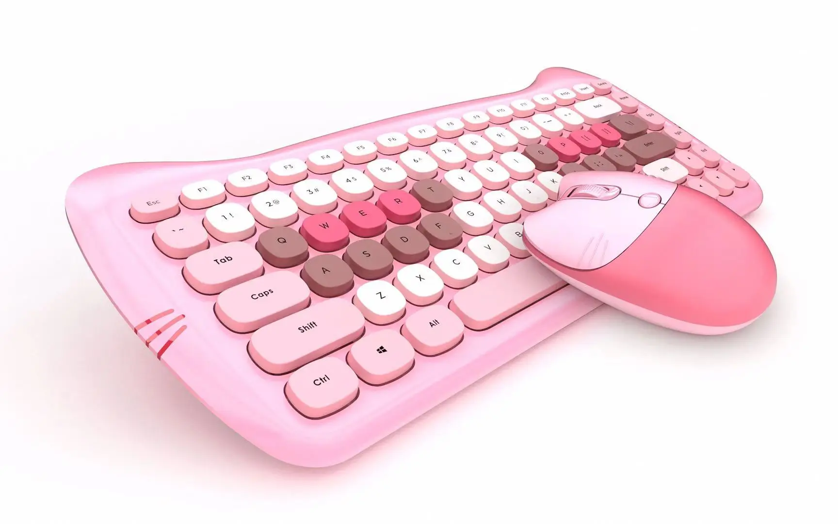 Personalized  2.4ghz Usb Custom Logo Left right Hand Design Wireless Mouse