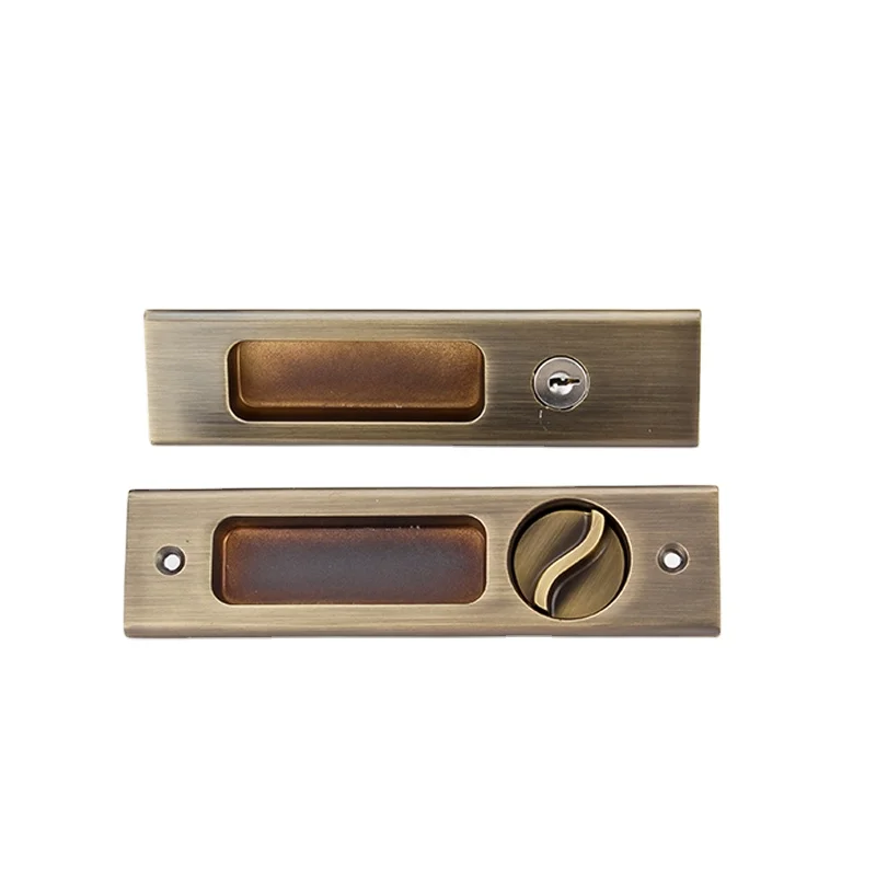 Wholesale good quality modern home household security sliding bedroom wooden door lock