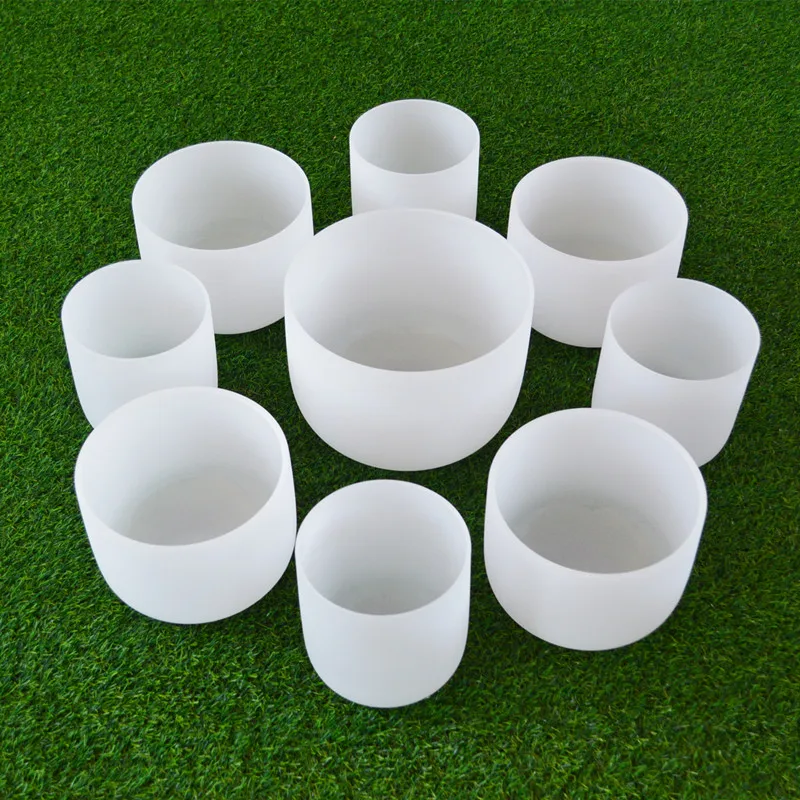 
Milky White Quartz Crystal Singing Bowl for Sale 