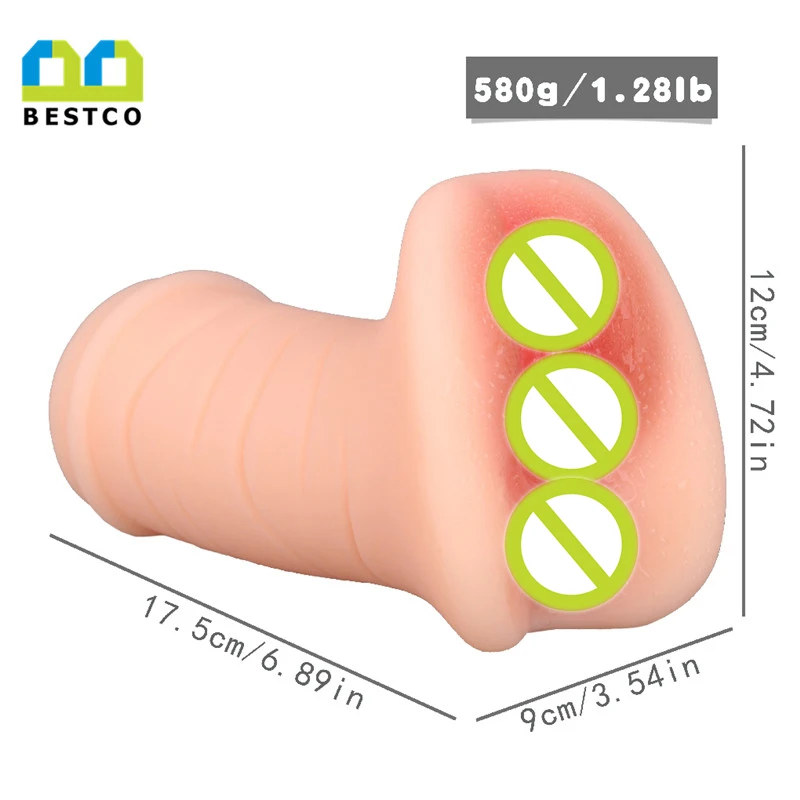 
Sexy realistic small pussy ass anal pocket toy male masturbator artificial vagina 