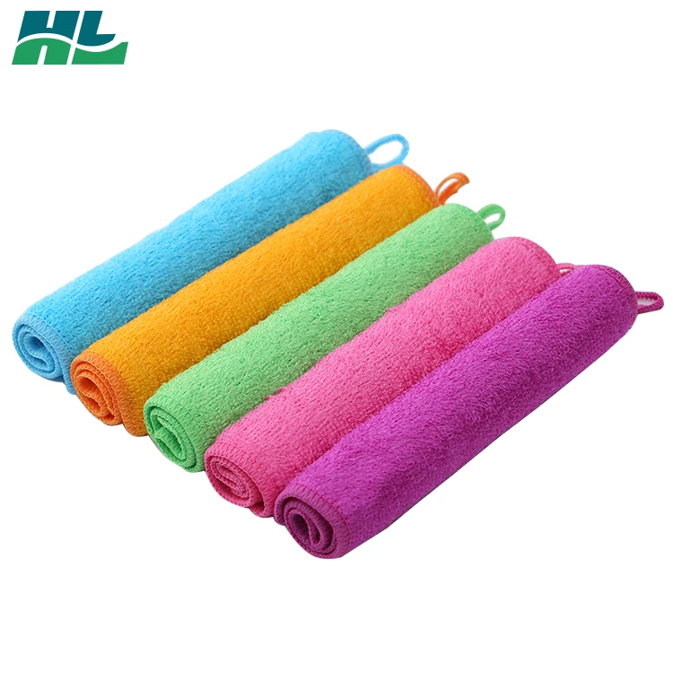 100% бамбуковые салфетки для мытья посуды, биоразлагаемые полотенца и экологичные чистящие полотенца