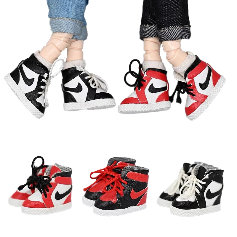 Fashion Doll Shoes Ob11 Doll Boots High quality mini  Bjd Clothes Custom Doll Accessories 1/12  Gsc Obitsu 11 Blythe Clothes