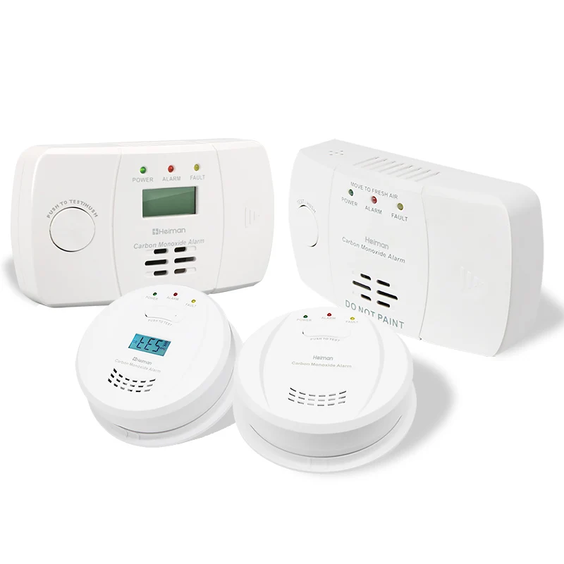 EN 50291approval  wireless home security system carbon monoxide detector alarm with digital display