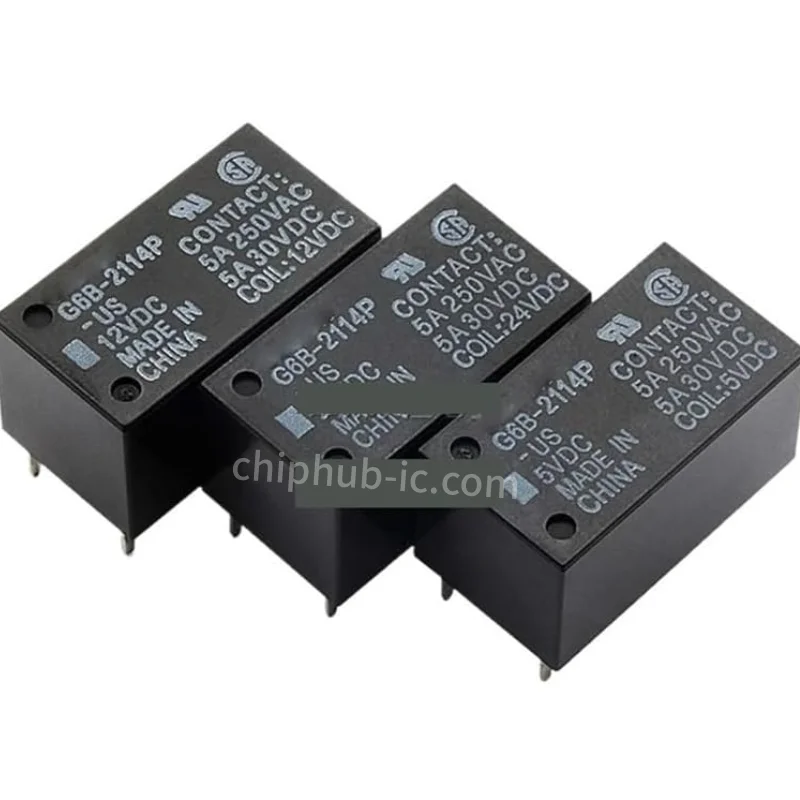 Новые и оригинальные релейные JQX-105F-1-220VAC-1HST(555) Электронные компоненты Интегральные схемы