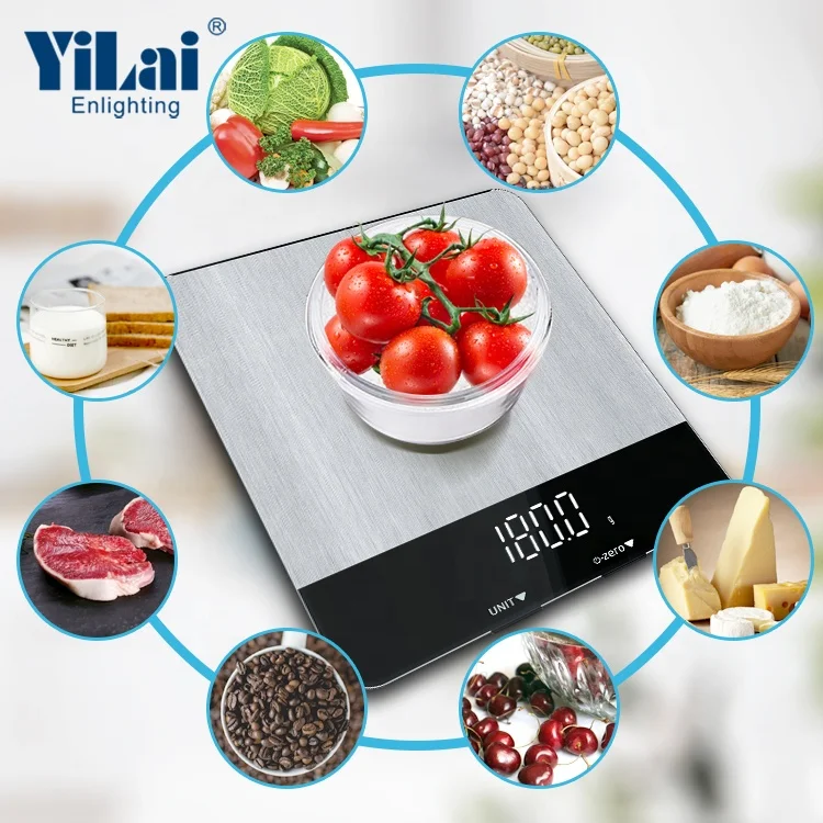 Новый продукт кинетическая энергия емкость 2 5 кг электронные портативные весы для пищевых продуктов цифровые кухонные