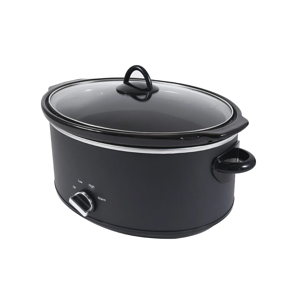 Овальная керамическая медленная Варка 7 Qt китайский горячий
