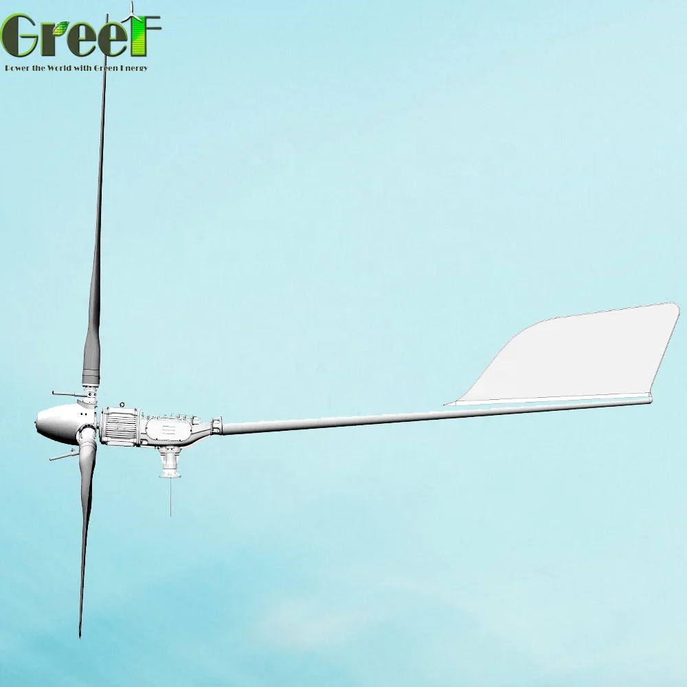 Qingdao GREEF 10kw Type Safety Steady Wind Generator for off Grid System