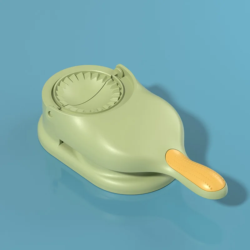 2-in-1 Dumpling Tool for Home Use, Automatic Manual Dumpling Wrapper Pressing Machine