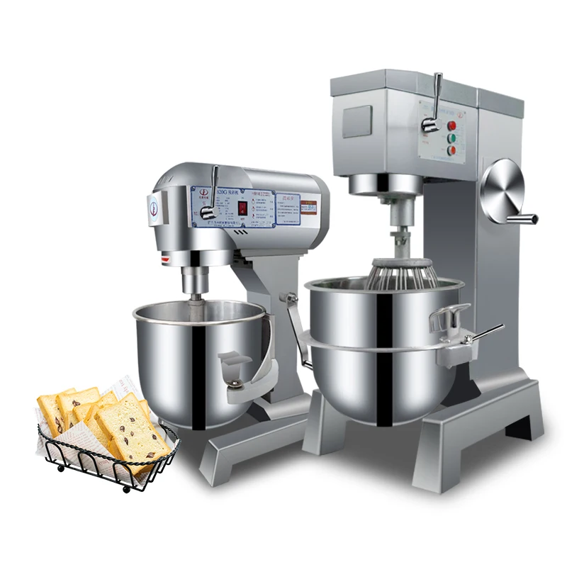 Batidora Industrial Commercial 10l 20l 30l 60l 80l Kitchen Stand Planetary Food Batter Bread Dough Cake Mixer Machine For Bakery