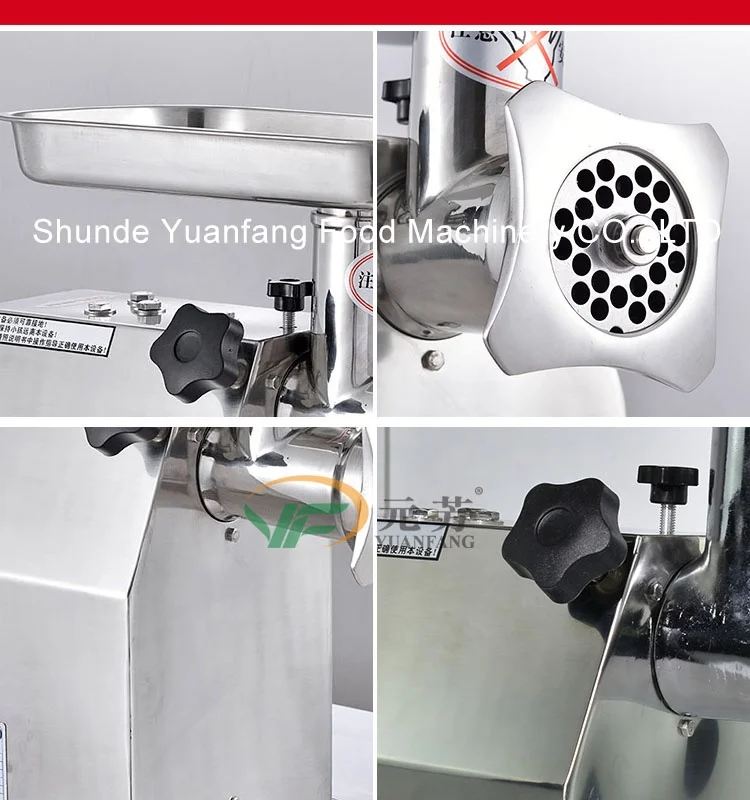 Factory Outlet Stainless Steel Commercial Electric Meat Grinder Meat Mincer Machine picadora de carne Moedor de carne