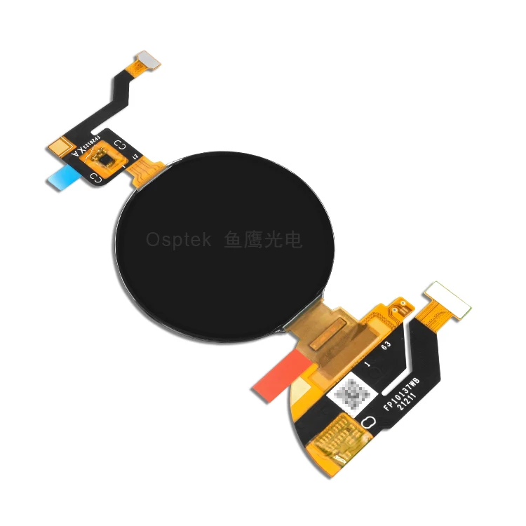 1.39 Inch 454x454 Mipi Spi Interface RGBx8bits color Wearable Round Amoled Oncell touch display Screen For Smart Watch