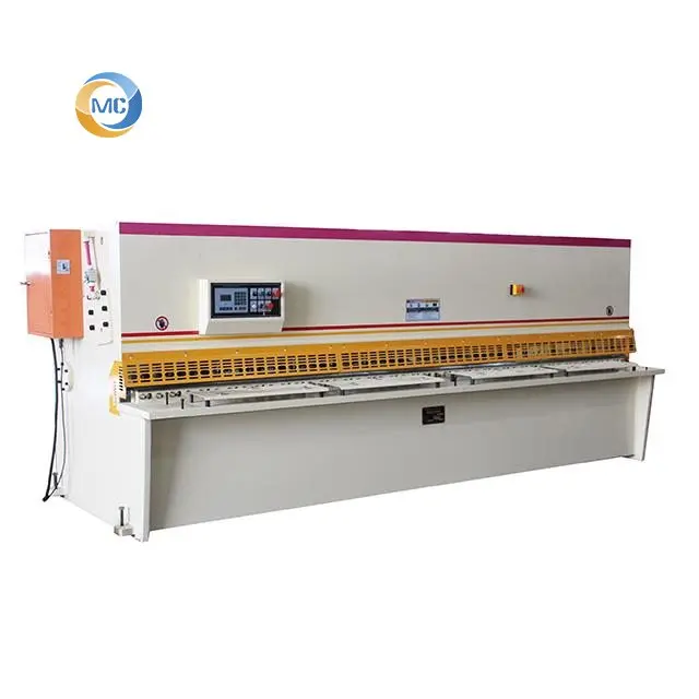 carbon steel plate hydraulic guillotine qc11 qc12 series 8*6000mm blade shearing machine
