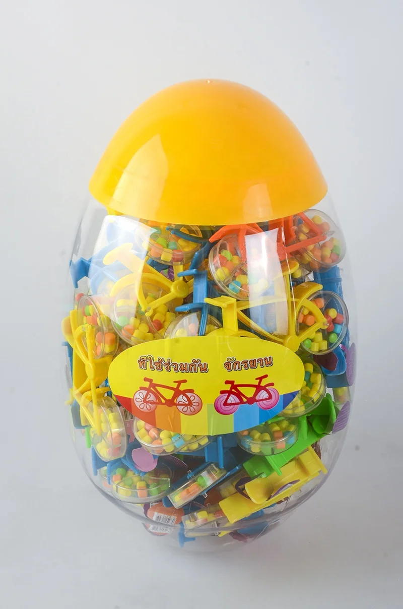 Funny mini toy with hard candy