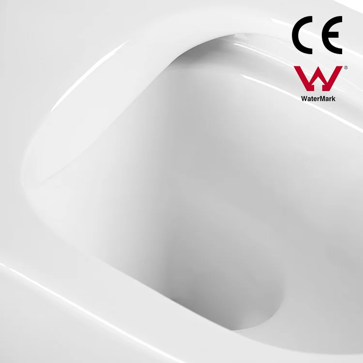 Watermark CE European Australian Toilet Bathroom Ceramic Wall Hung Toilets