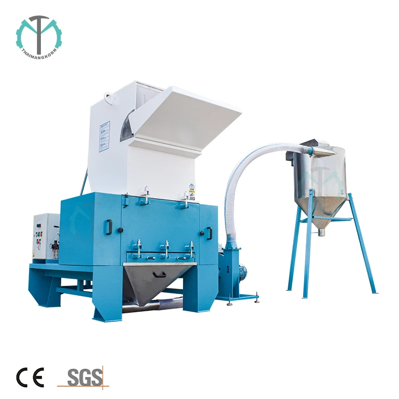 50hp high yield and high quality crusher pe pp pvc pet China plastic crusher manufacturer