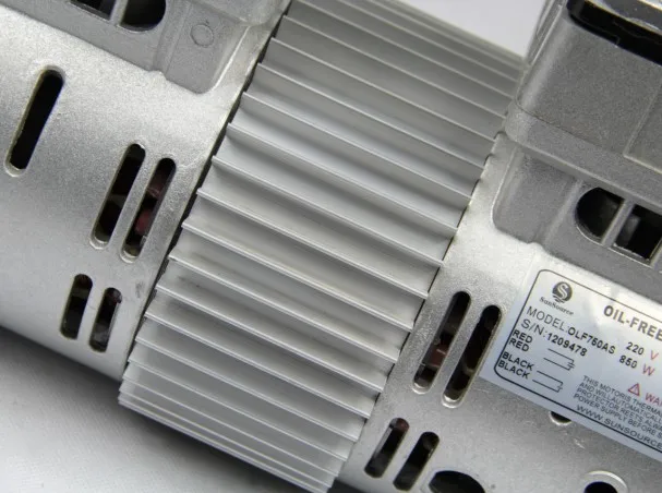 850 Вт 1hp 8 бар безмасляный воздушный компрессор высокого