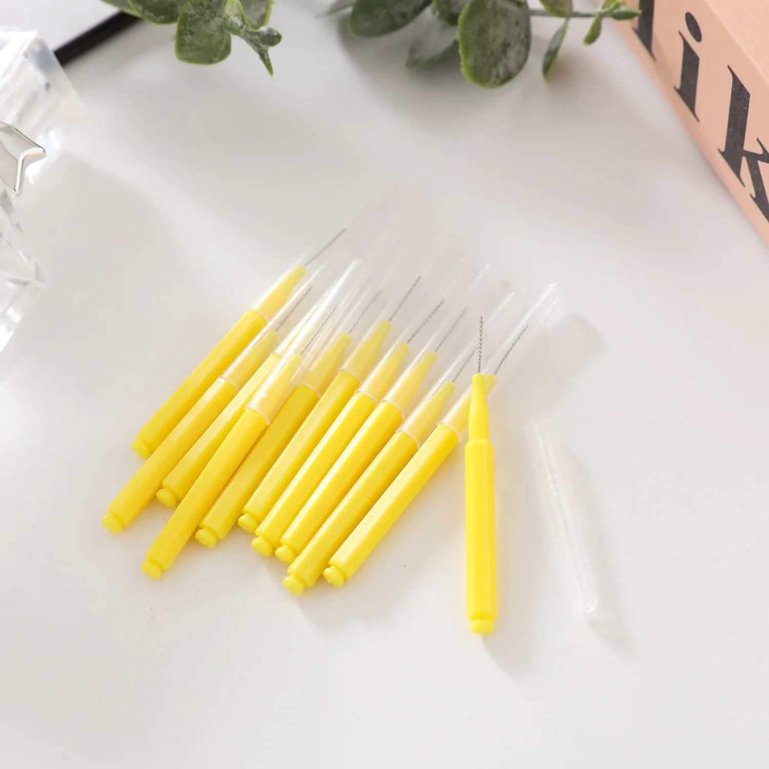 Home Use Colorful Bulk Interdental Brush Tooth Cleaning Interdental Toothpick Boxed Inter Dental Brushes
