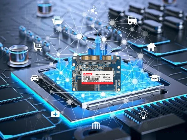 Оптовая продажа промышленные SSD-диски полутонкий ssd sata жесткий диск SSD 64 128