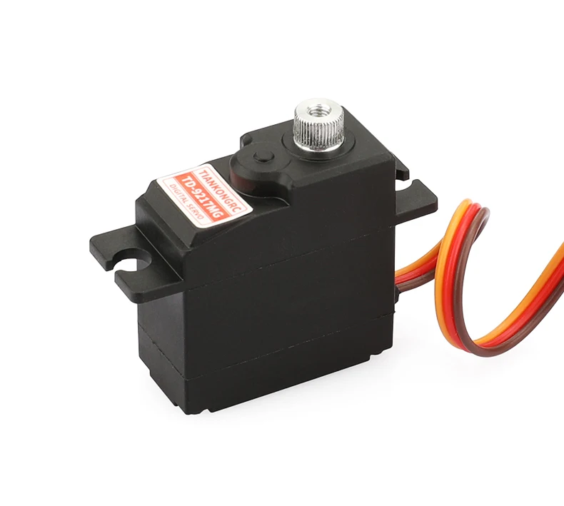 Мини 4 8-6 В 17 г металлический цифровой сервопривод рулевого управления PWM 500-2500 высокий крутящий момент с фиксированным крылом робот RC модель самолета TD-9217MG