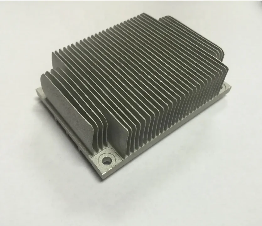 Прямоугольный медный GPU IGBT радиатор для динамиков по индивидуальному заказу