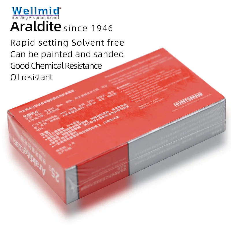  Araldite Rapid 2 части клей Скрепляет все материалы быстрая установка без растворителя профессиональное склеивание и ремонт 270 шт * 25