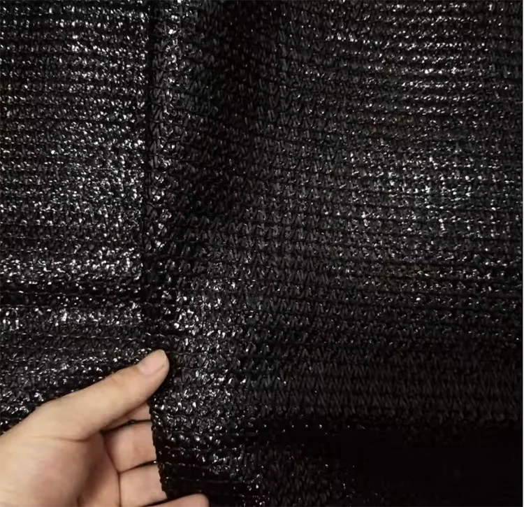 Factory wholesale HDPE shade net Black Outdoor Agriculture Shade Cloth 80% Sun Shades Net