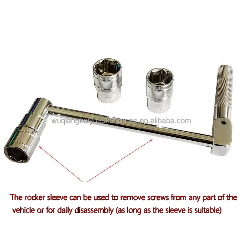Automotive tool tire nut remover labor-saving shaft torque wrench easy ear nut wrench