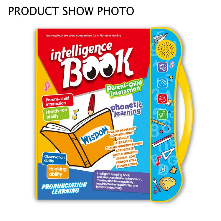 Click And Read Educational Toy Intelligence Baby Electric Book For Learning