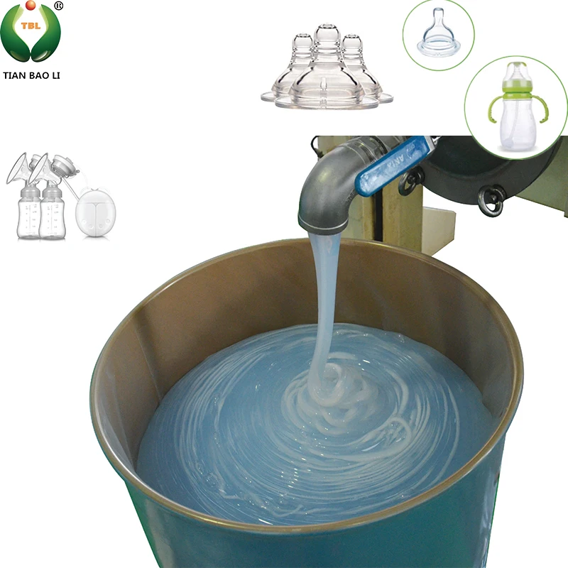 High Transparency Soft Medical Liquid Mold Making Silicone Rubber Gel for Bra