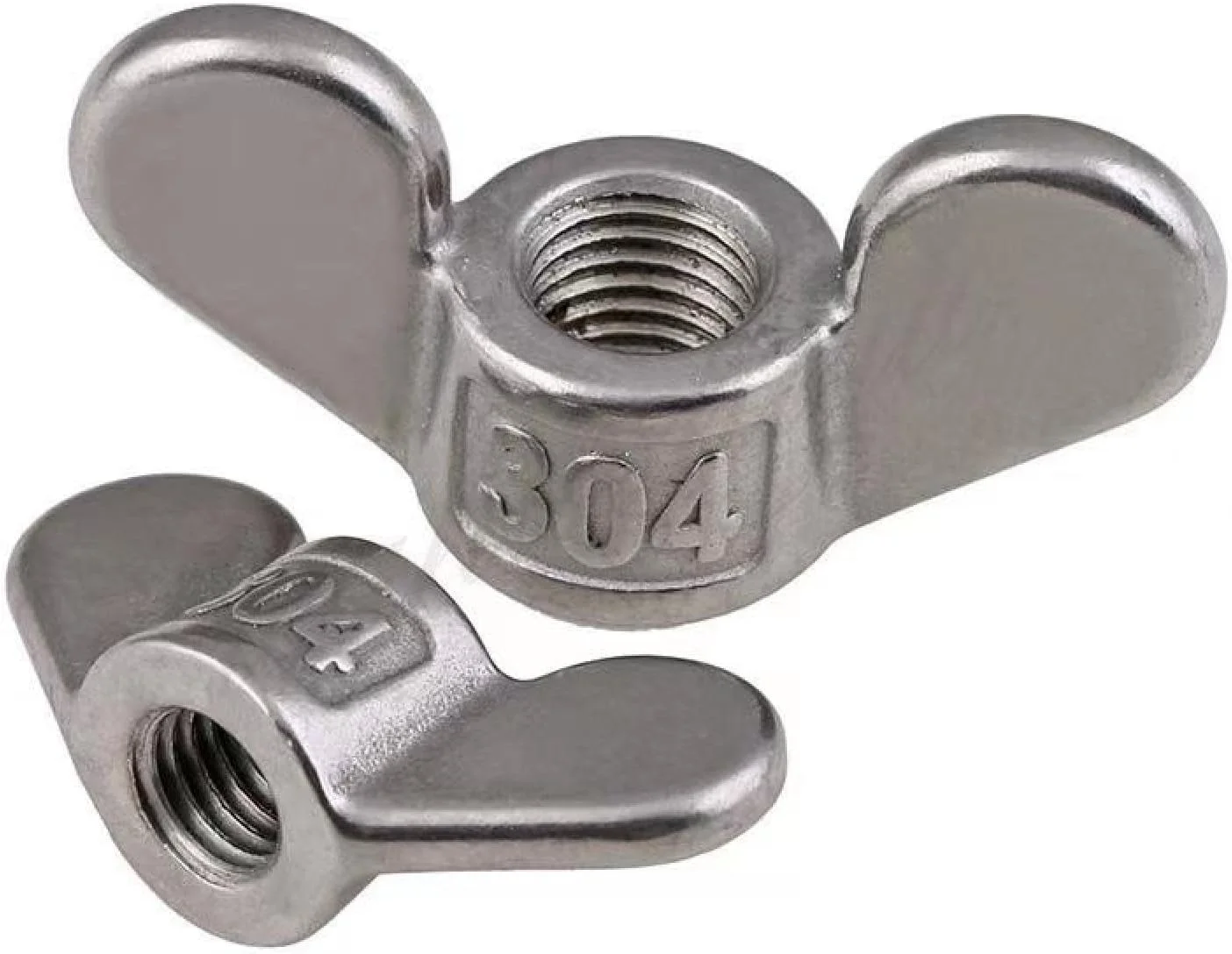 Hot sale DIN 315 Stainless Steel Wing Nuts M4, M6, M12 - SS304, SS316, SS202 Butterfly Wing Nuts for Mechanical Manufacturing