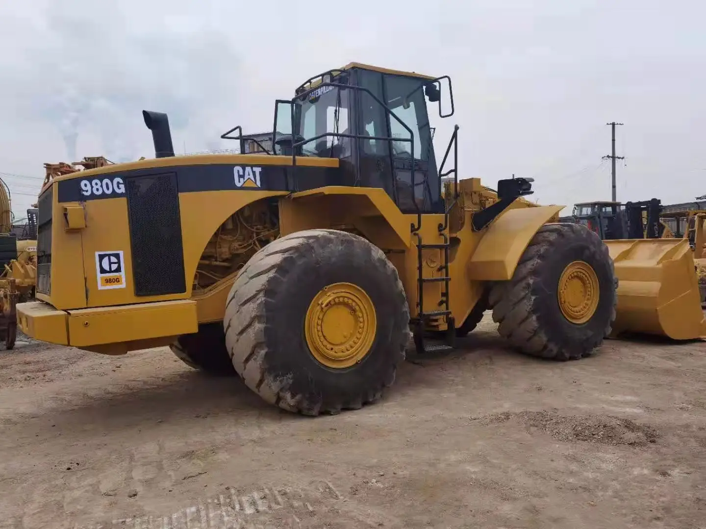 Б/у фронтальный погрузчик CAT 980G по низкой цене/Землеройная техника Caterpillar 980 966 на продажу