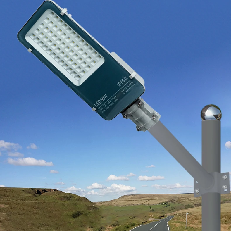 MELINZ Professional Tempered Glass IP65 Street Light Outdoor Buildings 50 100 150 Watt Street LED Lamp