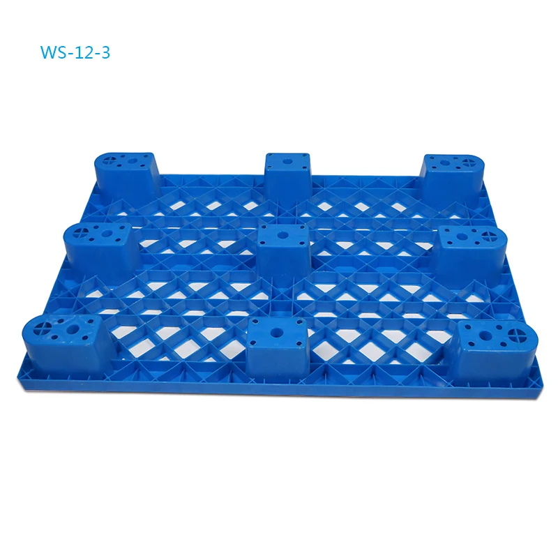 Single Side Warehouse Perforated Deck HDPE Racking Plastic Pallet for Industry