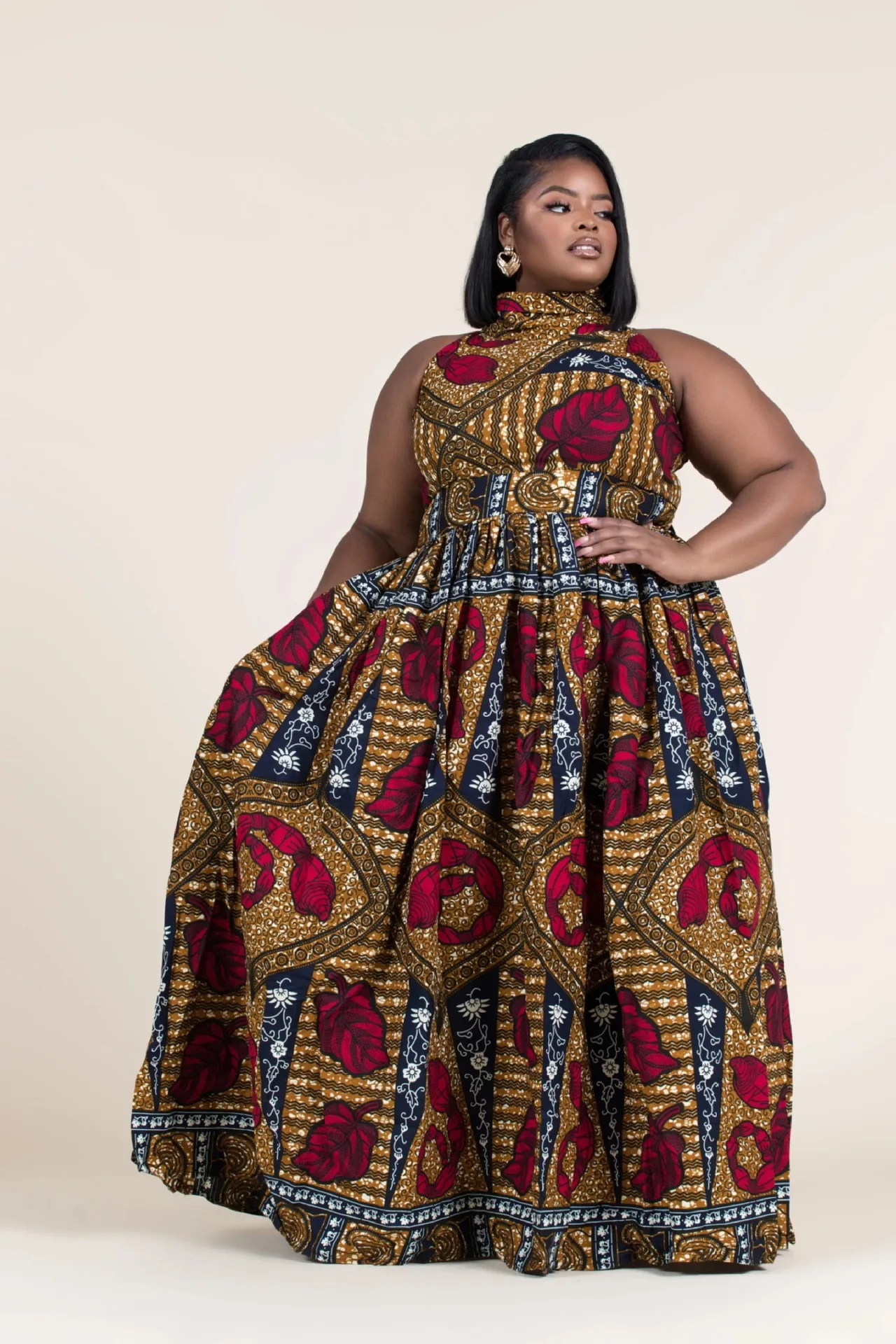 new feeling  women dress south Africa Africa dress for women  material Africa dress manufacturer