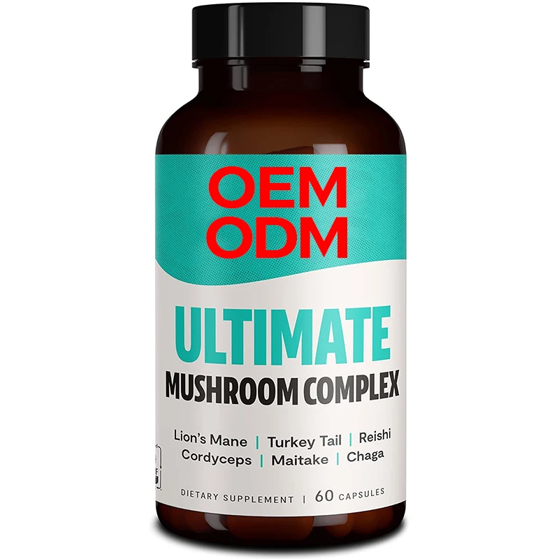Lion Mane,Ganoderma Lucidum,Cordyceps Sinensis,Turkey Tail,Mushroom Supplement