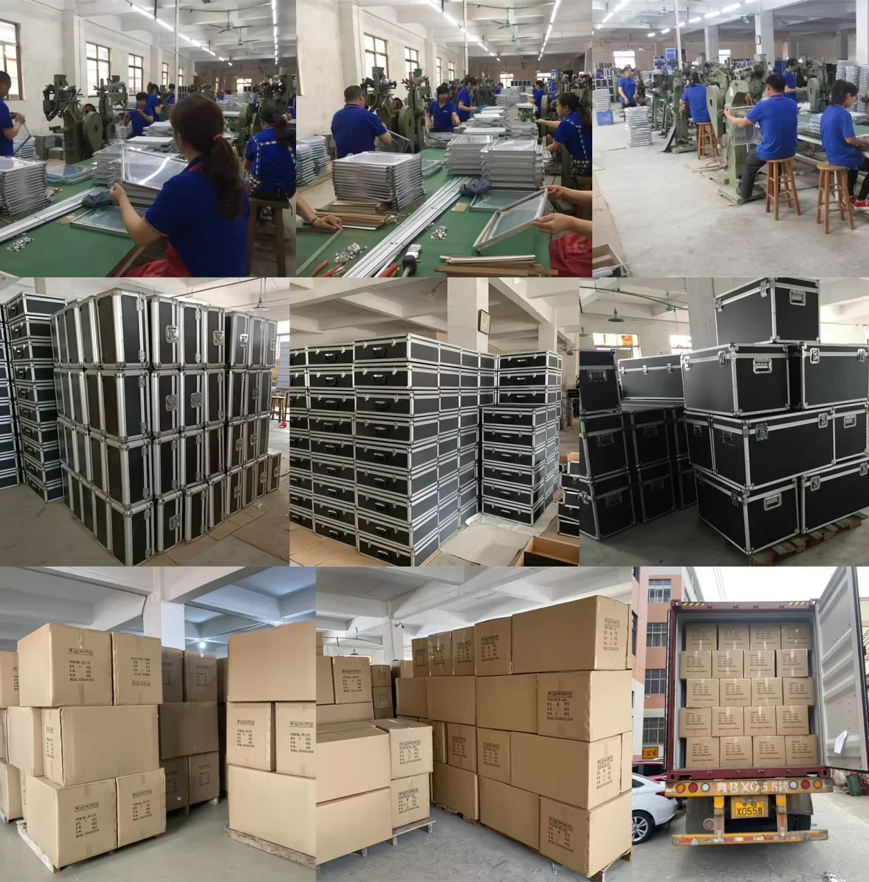 Factory Custom Flight Case Large Capacity Holds 120 45 RPM Vinyl Record Cases Durable Locking Flight Case