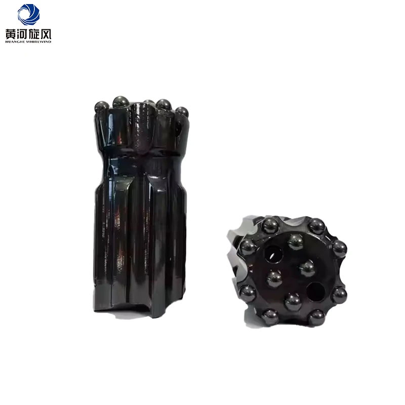 Hoe sale Top hammer drill bit T45 T51 89mm wear resistant mining thread button bit retractable carbide drill bit