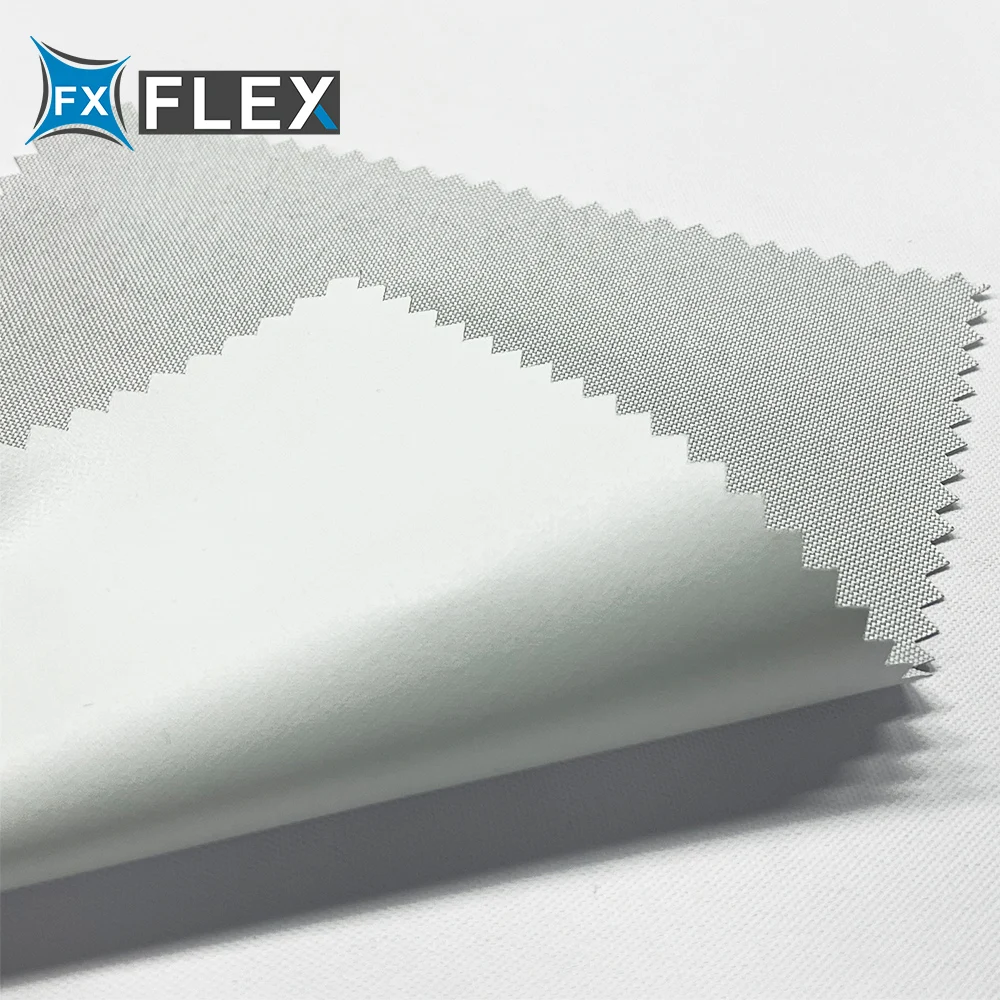 FLFX 240gsm наружный двухсторонний Печатный блок из ПВХ бесплатно текстильный баннер