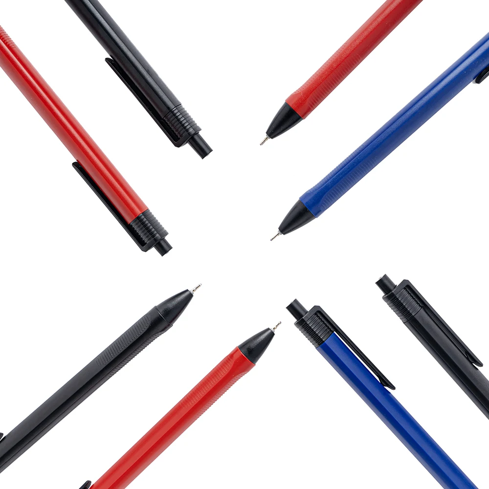 Ergonomic Triangle Luxury Ball-Point Semi-Gel Refill Plastic Ball Point Pen