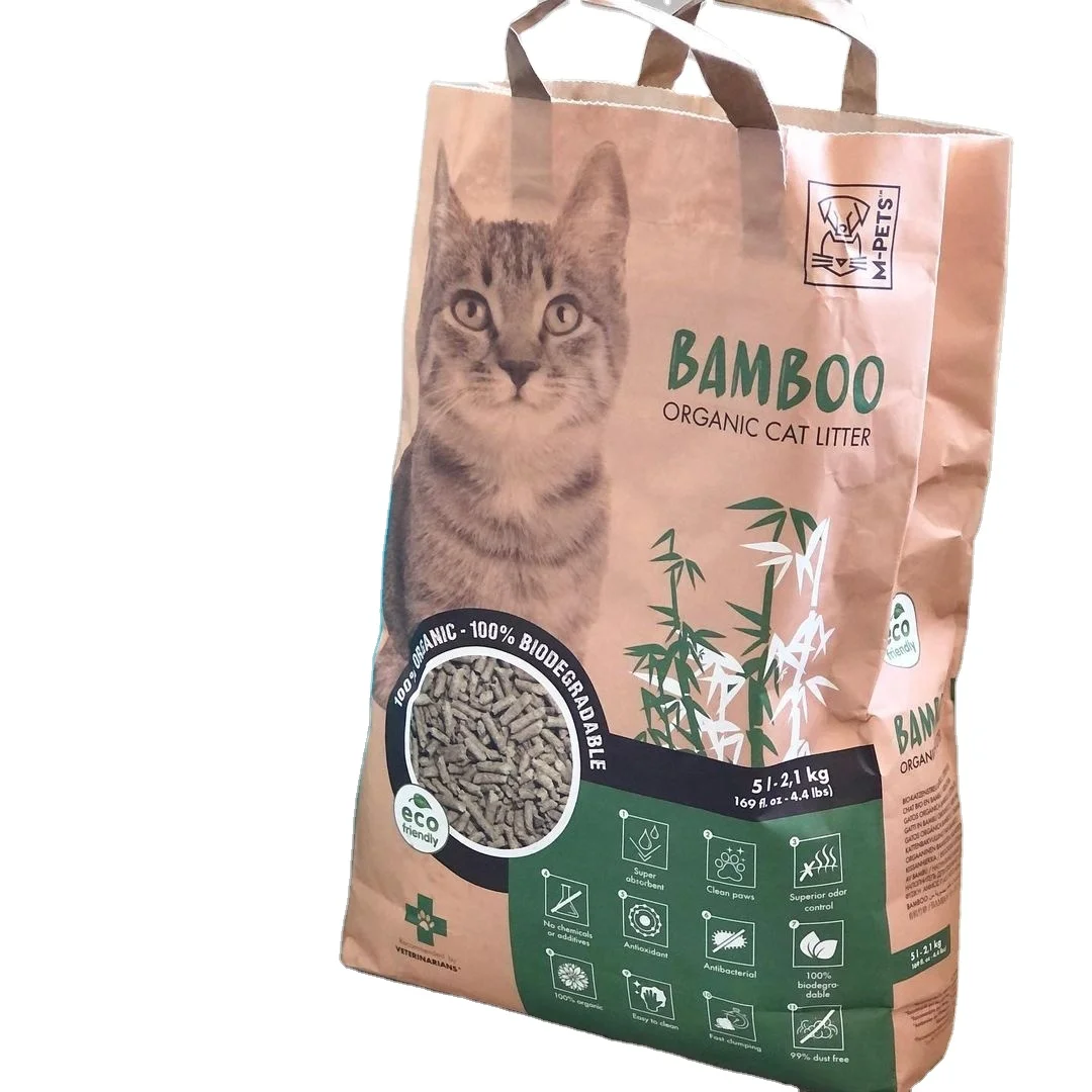 Factory Natural Bamboo Cat Litter Super Deodorant Fresh Bamboo Plant Cat Litter