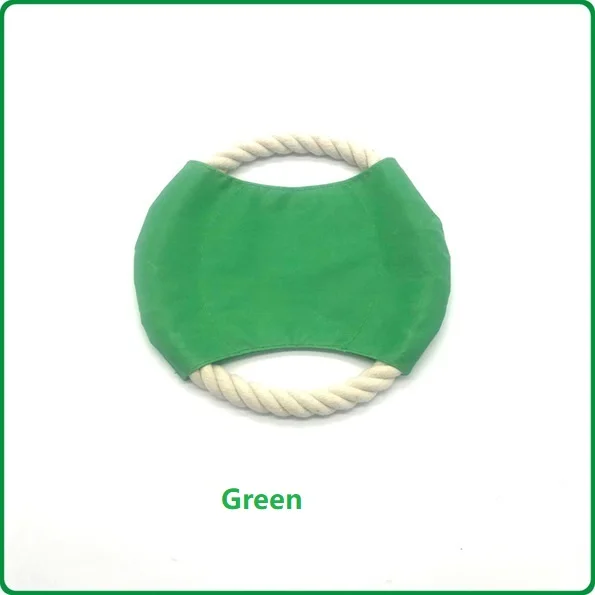  New pet toy dog flying ring molar pure cotton