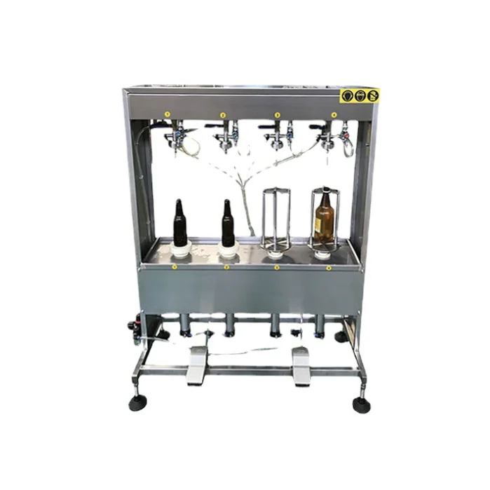 Beer Glass Bottle Washer/ Wine Soda Bottle Rinser/Bottle Filling Machine